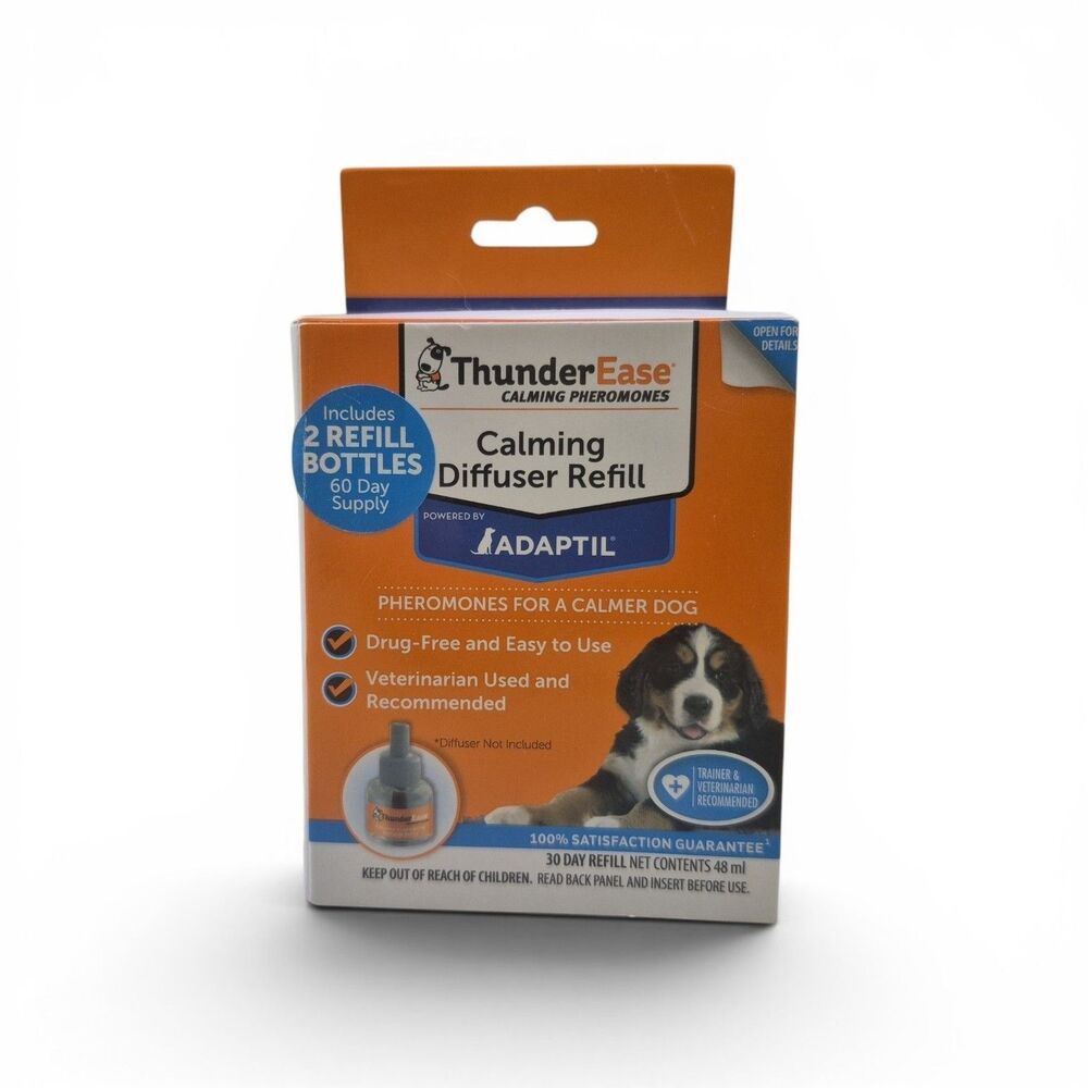 Dog Calming Pheromone Diffuser Refill x1, With Box And Instructions Exp 11/2026